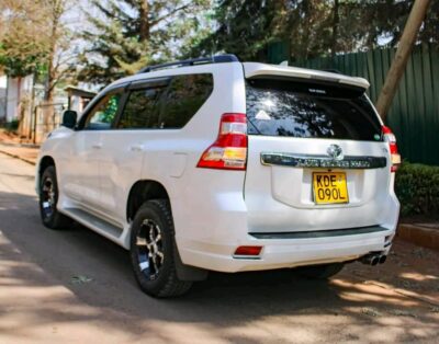 Toyota Land Cruiser Prado Vehicle for rent in Nairobi, Naivasha, Kisumu