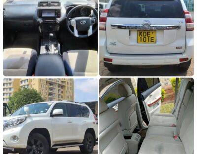 Toyota Land Cruiser Prado Vehicle for rent in Nairobi, Nakuru, Eldoret