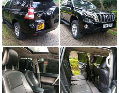 Toyota Land Cruiser Prado Vehicle for rent in Nairobi, Nakuru, Eldoret