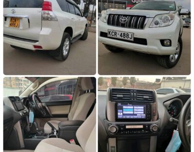 Toyota Land Cruiser Prado Vehicle for rent in Nairobi, Nakuru, Naivasha, Kisumu